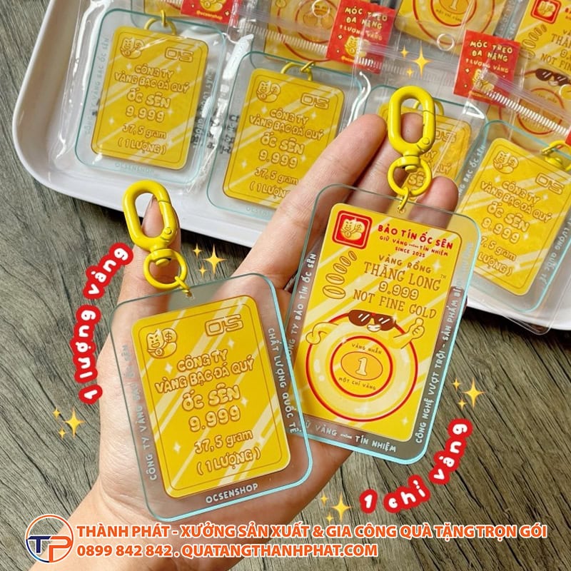 Tổng Hợp 20+ Quà Tặng Doanh Nghiệp Đa Năng, Nhỏ Gọn In Logo Nổi Bật 28 Moc khoa da nang doc dao