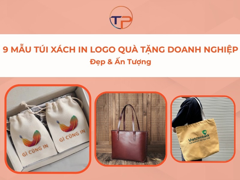 Túi xách in logo quà tặng doanh nghiệp