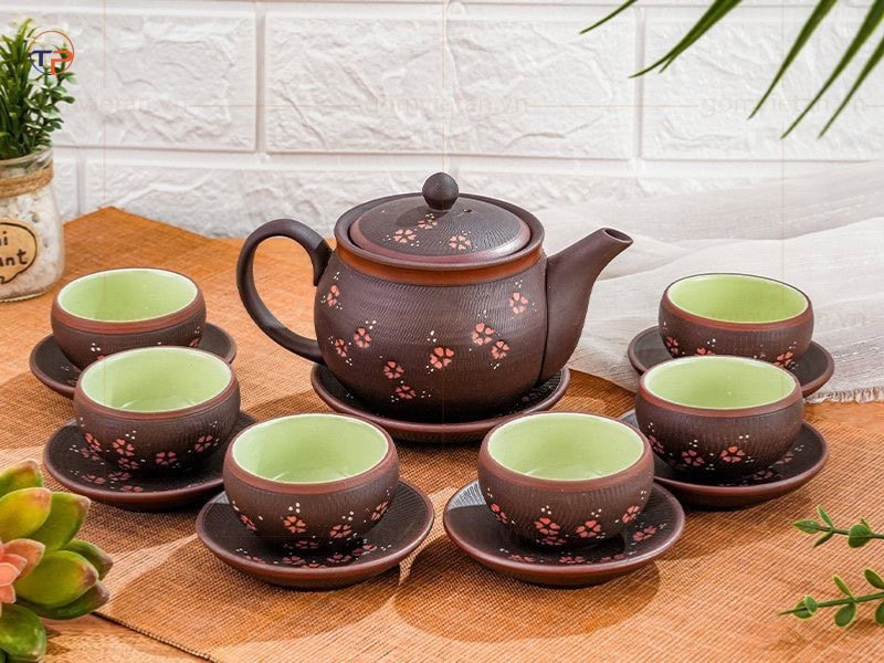 Top 9+ Bộ Tô Chén Làm Quà Tặng Sang Trọng, Độc Đáo 20 Bo chen dat nung