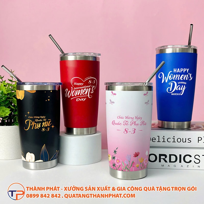 Ly Giữ Nhiệt Inox Premium Thermal 900 Gf6388 27 Ly giu nhiet inox in hoa tiet hoa