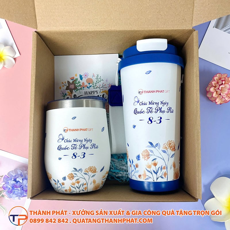 Bộ Quà Tặng Nhân Viên Quốc Tế Phụ Nữ 8-3 43 Set qua tang nhan vien ngay quoc te phu nu