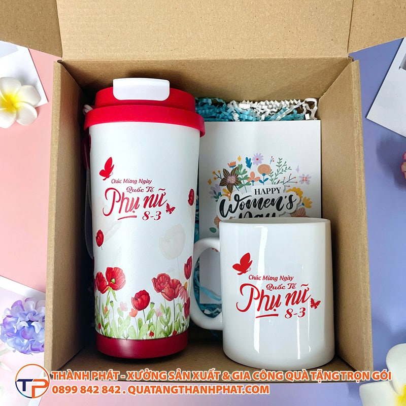 Bộ Quà Tặng Nhân Viên Quốc Tế Phụ Nữ 8-3 39 Set qua tu phoi ngay quoc te phu nu 8 3