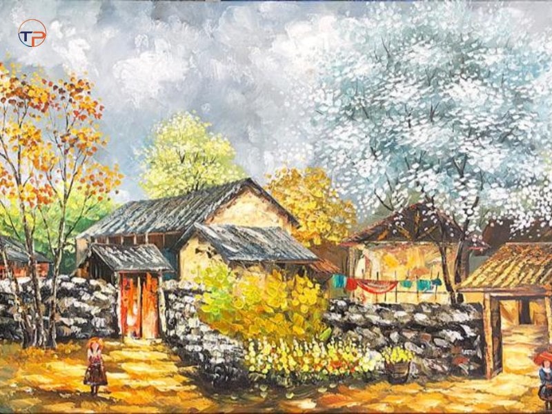 Tranh son dau