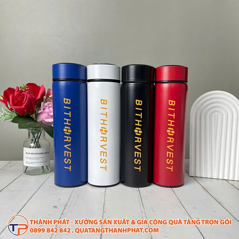 Set Quà Tặng In Logo Doanh Nghiệp Gs173 20 Binh giu nhiet 500ml in logo sac net 1