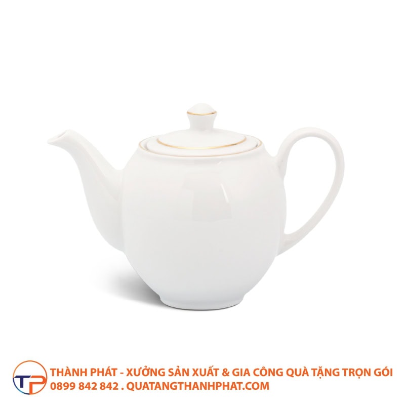 Bộ Ấm Trà Camellia Chỉ Vàng In Logo 16 Bộ ấm trà camellia chỉ vàng in logo - ảnh 7