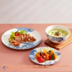 Bộ Đồ Ăn 9 Sản Phẩm Đại Dương Sương Mờ 26 Bộ đồ ăn 9 sản phẩm đại dương sương mờ - ảnh 9