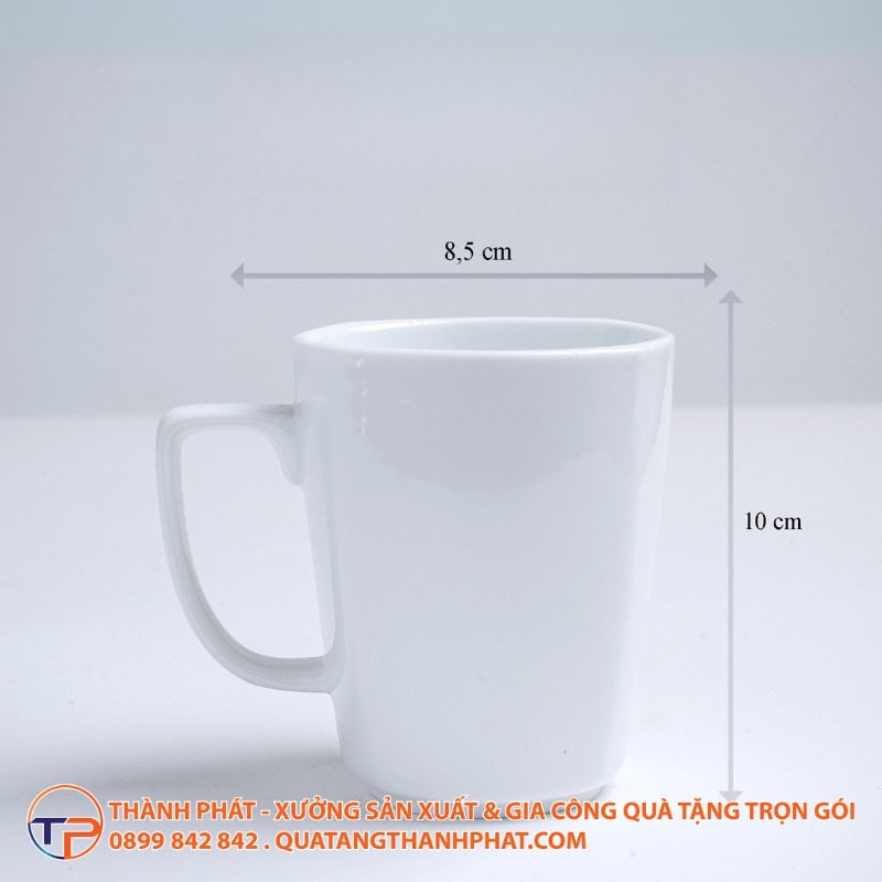 Ly Sứ Dáng Vuông In Logo Ls11 15 Ly sứ dáng vuông in logo ls11 - ảnh 6