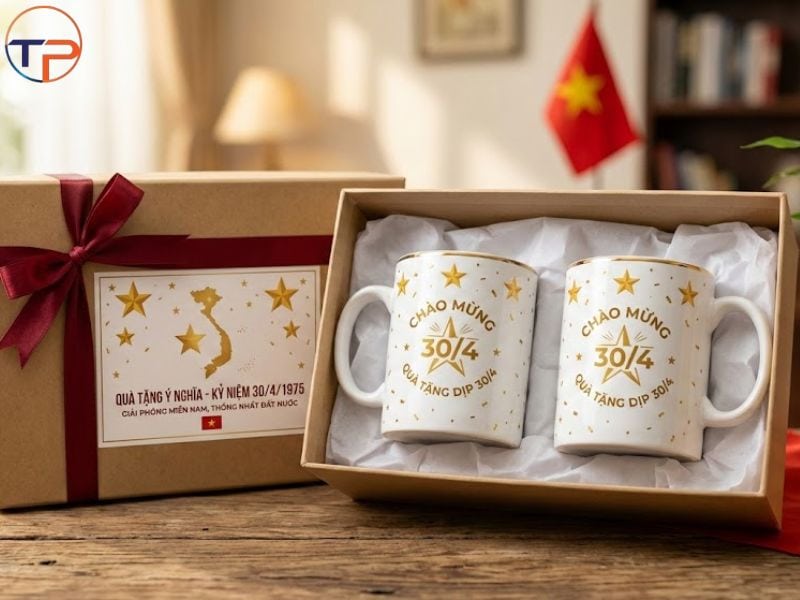 Top 9+ Mẫu Quà Tặng Doanh Nghiệp Dịp 30/4 Đẹp, Rẻ Và Ý Nghĩa 19 Ly thuy tinh