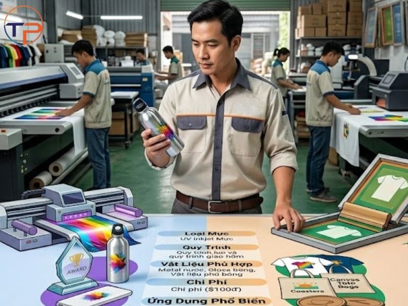 So Sánh In Uv Và In Lụa Trên Quà Tặng: Công Nghệ Nào Tốt Hơn? 11 Nen in lua hay in uv