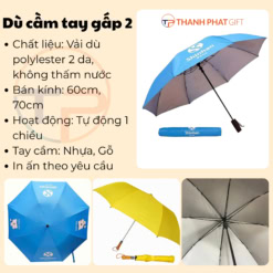 Alternative view of Dù gấp 2 in logo