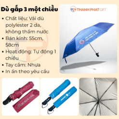 Alternative view of Dù gấp 3 in logo