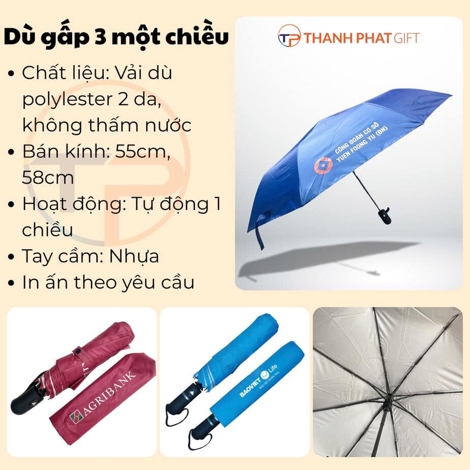 Dù Gấp 3 In Logo 28 Thong so du gap 3 1 chieu