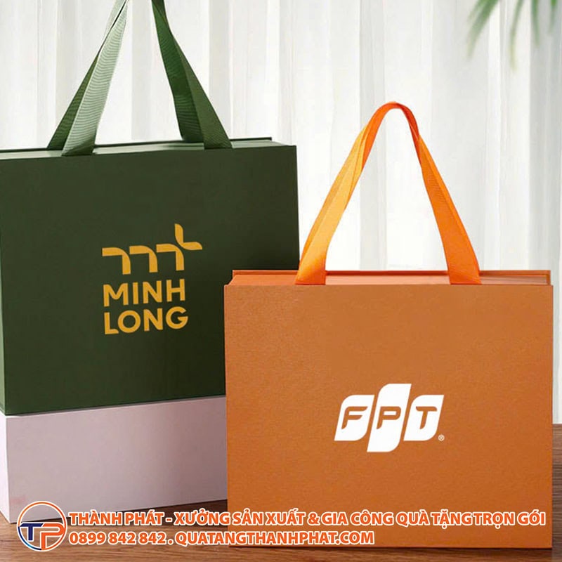 Set Quà Tặng In Logo Doanh Nghiệp Gs173 23 Tui qua day xach in logo