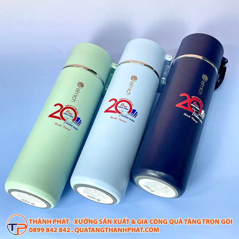 Bình Giữ Nhiệt Vỏ Tre Quai Inox Gf6965 31 Binh giu nhiet elmich cao cap