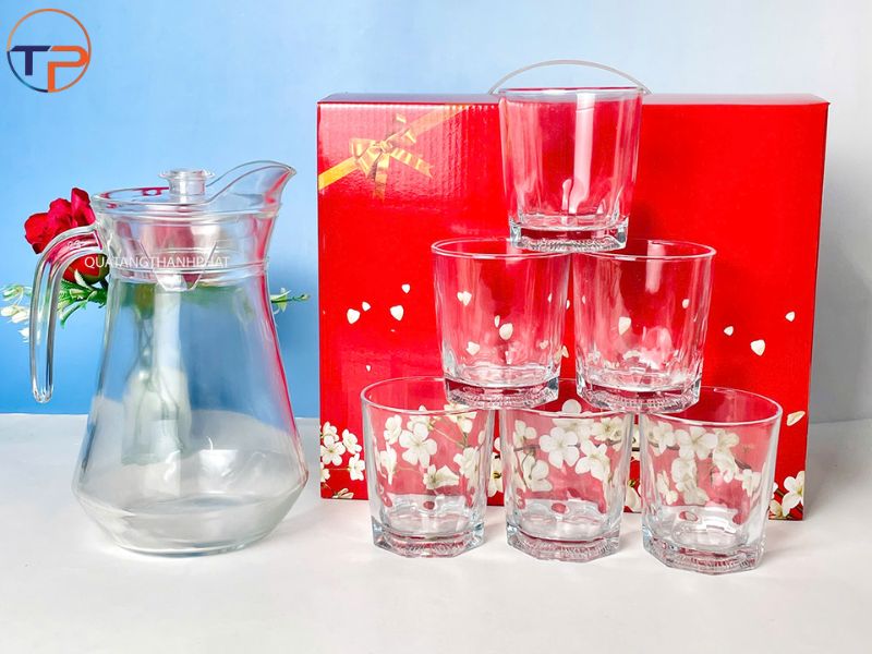 Ly Thuỷ Tinh Đế Kim Cương Lt30 21 Bo ly thuy tinh