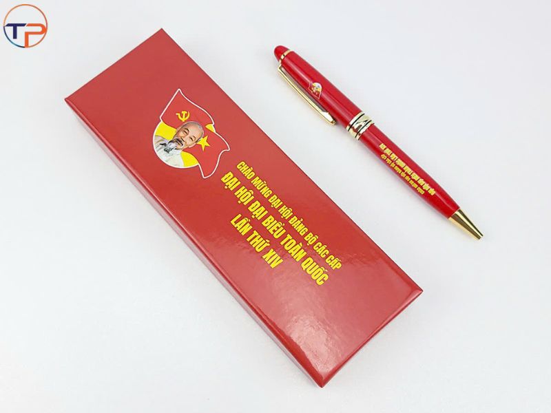 Gợi Ý Quà Tặng Đại Hội Đảng Bộ In Logo Ý Nghĩa, Thiết Thực 25 But bi in logo