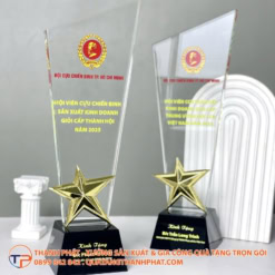 Cúp Vinh Danh Pha Lê Ngôi Sao Vàng 18 Cúp vinh danh pha lê ngôi sao vàng - ảnh 5