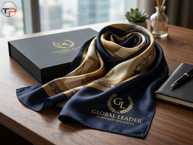 Top 9 Mẫu Khăn Lụa Quà Tặng Doanh Nghiệp In Logo Đẹp, Tinh Tế 16 Khan lua dai
