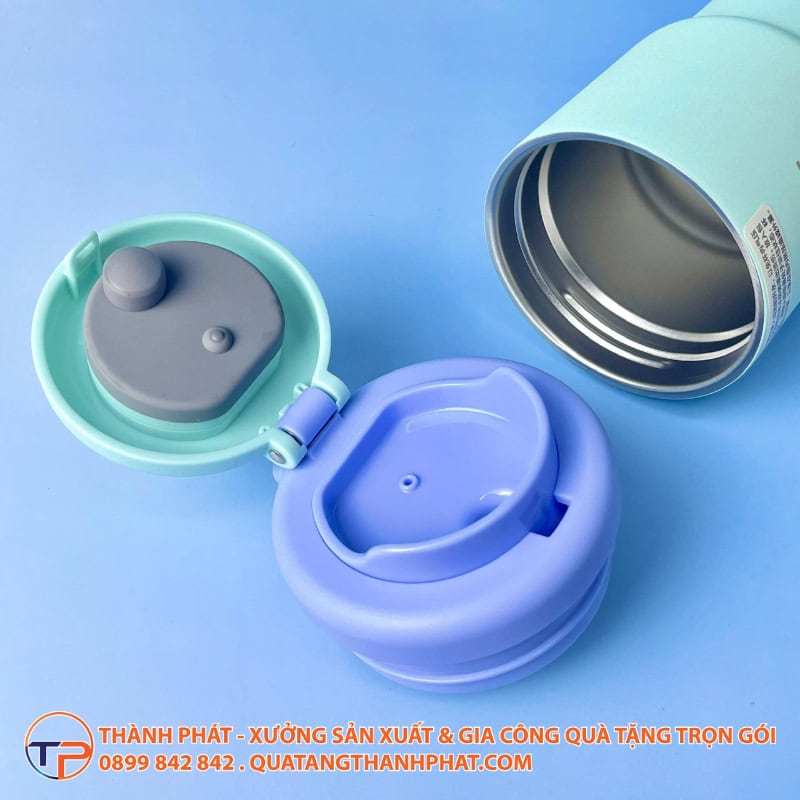 Ly Inox Giữ Nhiệt Macaron Locknlock Lhc3292Grn 25 Ly giu nhiet macaron locknlock lhc3292grn sang trong
