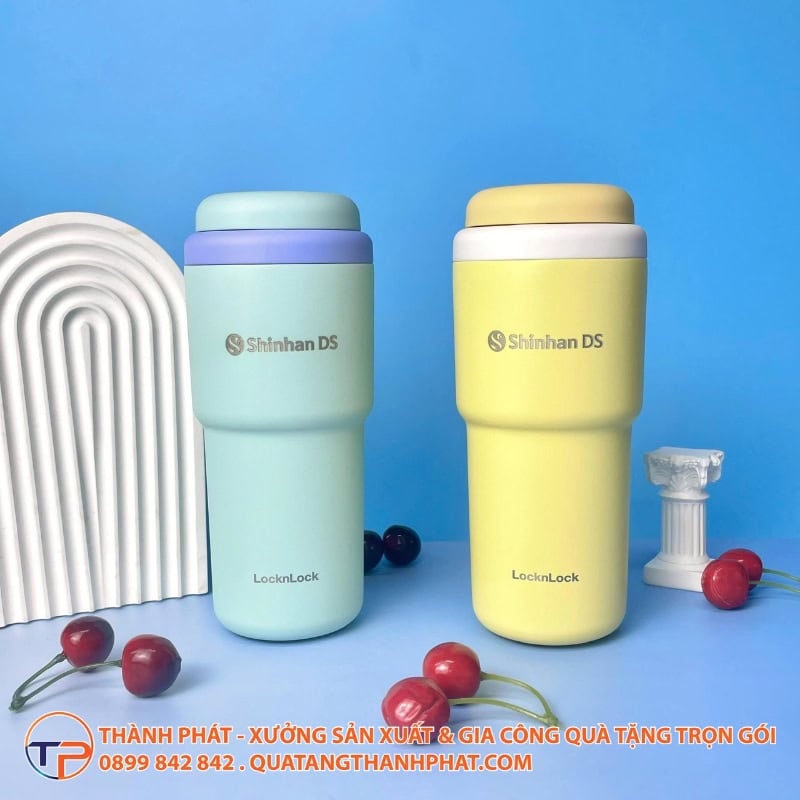Ly Inox Giữ Nhiệt Macaron Locknlock Lhc3292Grn 21 Ly giu nhiet macaron locknlock lhc3292grn tinh te
