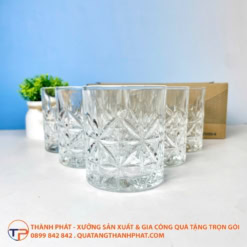 Ly Thuỷ Tinh Vân Hình Thoi Lt31 13 Ly thuỷ tinh vân hình thoi lt31 - ảnh 2