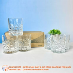 Ly Thuỷ Tinh Vân Hình Thoi Lt31 14 Ly thuỷ tinh vân hình thoi lt31 - ảnh 3