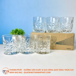 Ly Thuỷ Tinh Vân Hình Thoi Lt31 15 Ly thuỷ tinh vân hình thoi lt31 - ảnh 4