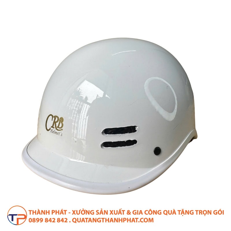 Mũ Bảo Hiểm Cá Heo In Logo 27 Mu bao hiem ca heo in logo cao cap