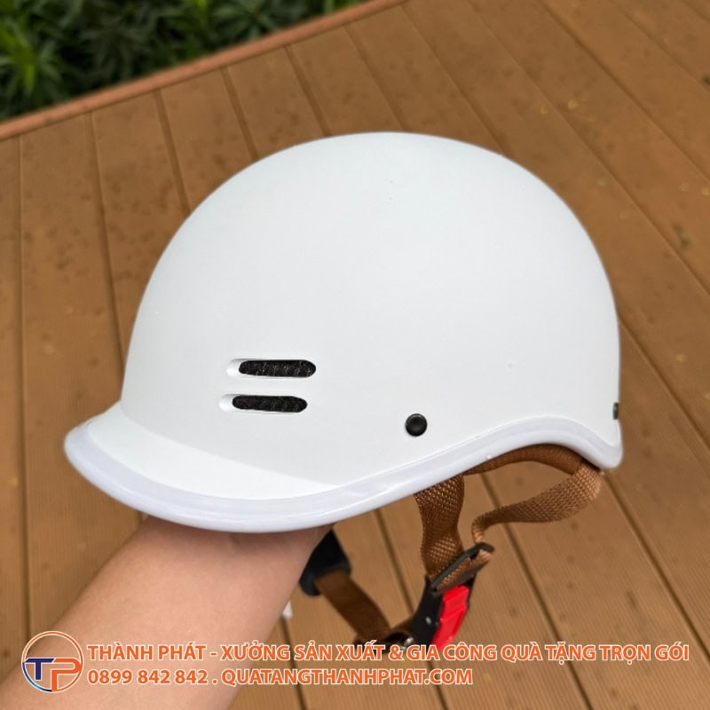 Mũ Bảo Hiểm Cá Heo In Logo 17 Mũ bảo hiểm cá heo in logo - ảnh 8
