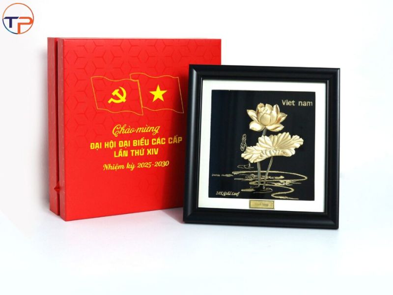 Gợi Ý Quà Tặng Đại Hội Đảng Bộ In Logo Ý Nghĩa, Thiết Thực 32 Tranh treo tuong 1