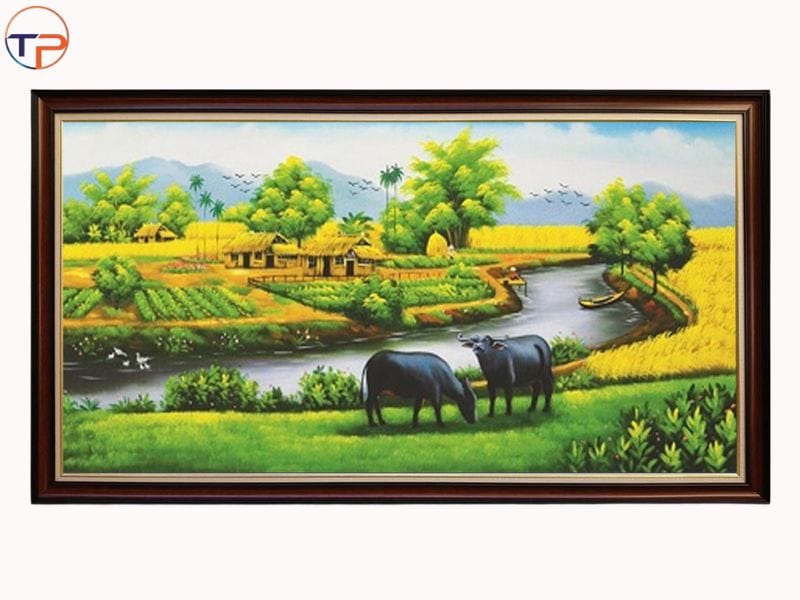 Gợi Ý Quà Tặng Đại Hội Nông Dân Các Cấp In Logo Ý Nghĩa 37 Tranh treo tuong