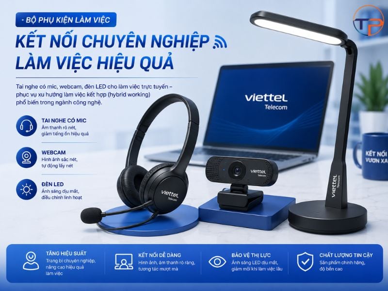Quà Tặng Ngành Viễn Thông In Logo: Đặc Điểm, Top Mẫu &Amp; Lưu Ý Lựa Chọn 35 Bo phu kien lam viec