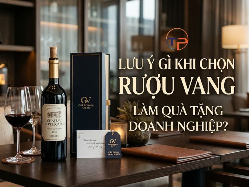 Lưu Ý Gì Khi Chọn Rượu Vang Làm Quà Tặng Doanh Nghiệp? 8 Lưu ý khi chọn rượu vang làm quà tặng doanh nghiệp