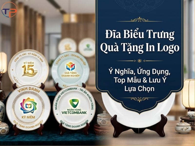 Đĩa Biểu Trưng Quà Tặng In Logo: Ý Nghĩa, Ứng Dụng, Top Mẫu &Amp; Lưu Ý Lựa Chọn 11 Đĩa biểu trưng quà tặng in logo
