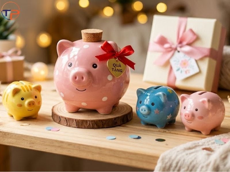 Quà Tặng Heo Đất In Logo: Ý Nghĩa, Ứng Dụng, Top Mẫu, Lưu Ý Chọn 15 Qua tang heo dat mini