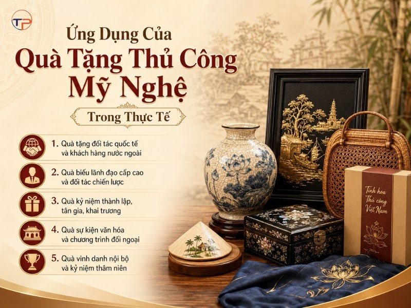 Quà Tặng Thủ Công Mỹ Nghệ: Ý Nghĩa, Ứng Dụng, Các Loại &Amp; Lưu Ý Lựa Chọn 24 Ung dung qua tang thu cong my nghe