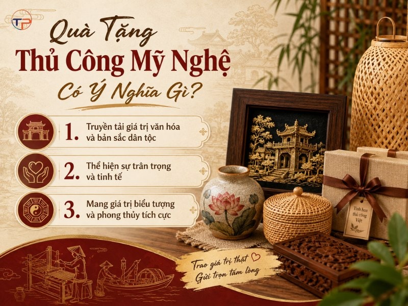 Quà Tặng Thủ Công Mỹ Nghệ: Ý Nghĩa, Ứng Dụng, Các Loại &Amp; Lưu Ý Lựa Chọn 23 Y nghia qua tang thu cong my nghe