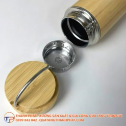 Bình Giữ Nhiệt Vỏ Tre Quai Inox Gf6965 18 Bình giữ nhiệt vỏ tre quai inox gf6965 - ảnh 3