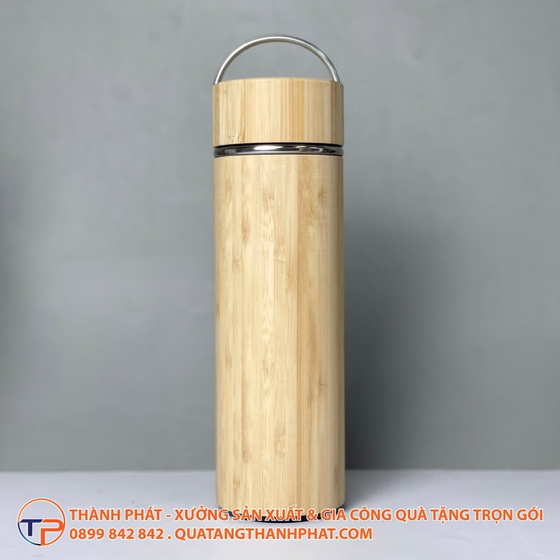 Bình Giữ Nhiệt Vỏ Tre Quai Inox Gf6965 14 Bình giữ nhiệt vỏ tre quai inox gf6965 - ảnh 5
