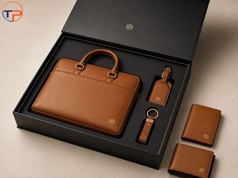 Top 7 Bộ Giftset Quà Tặng Bằng Da Cao Cấp Sang Trọng 19 Bo giftset da va tui da
