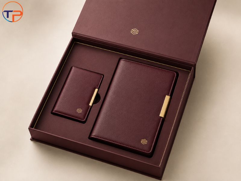 Top 7 Bộ Giftset Quà Tặng Bằng Da Cao Cấp Sang Trọng 17 Bo giftset name card va so da