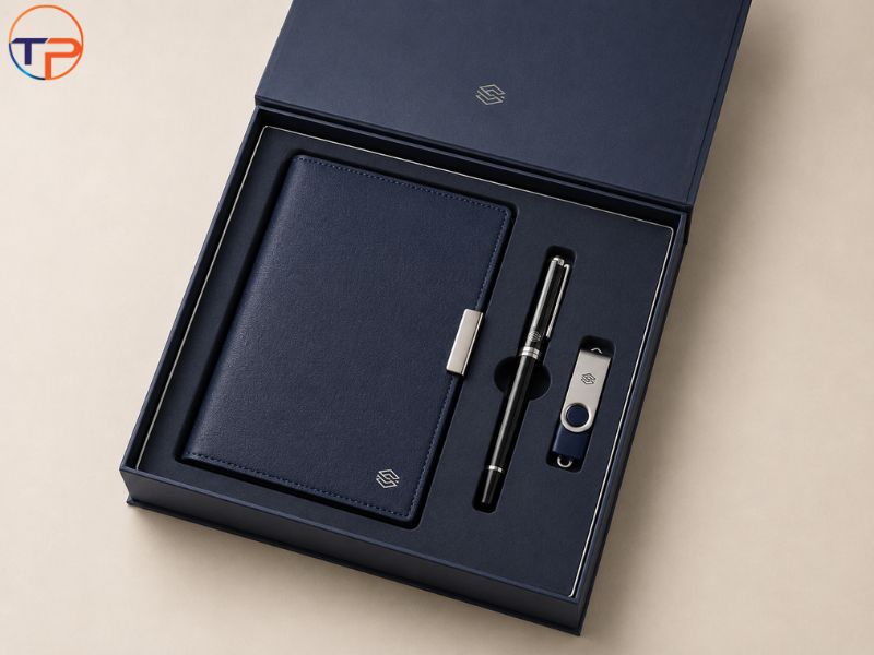 Top 7 Bộ Giftset Quà Tặng Bằng Da Cao Cấp Sang Trọng 15 Bo giftset so da but ky va usb