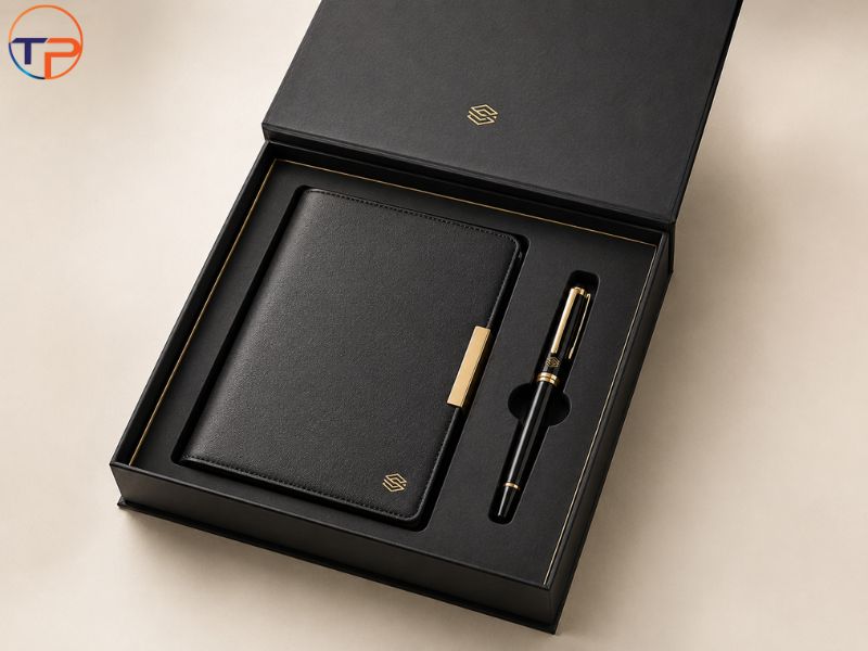 Top 7 Bộ Giftset Quà Tặng Bằng Da Cao Cấp Sang Trọng 14 Bo giftset so da va but ky