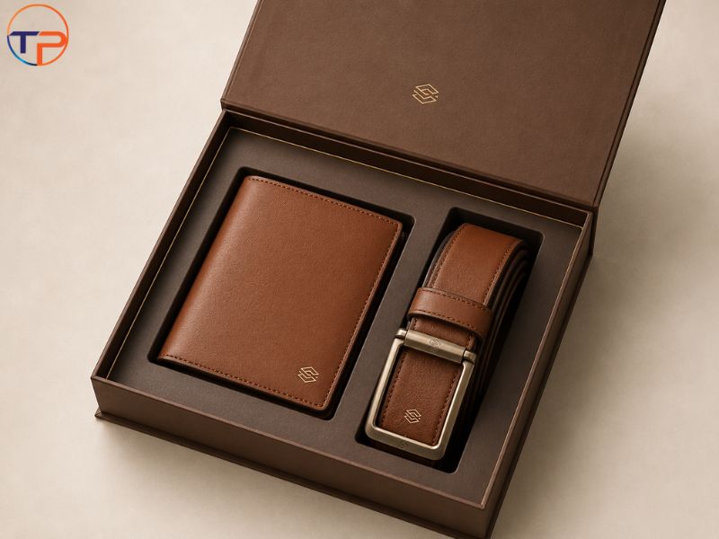 Top 7 Bộ Giftset Quà Tặng Bằng Da Cao Cấp Sang Trọng 16 Bo giftset vi da va that lung