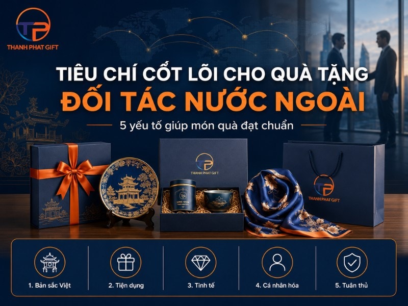 Chon qua tang cho doi tac nuoc ngoai