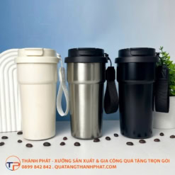 Ly giữ nhiệt in khắc logo doanh nghiệp GF6266
