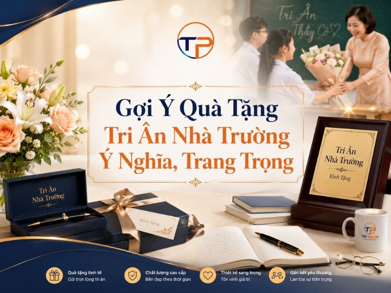 Gợi Ý Quà Tặng Tri Ân Nhà Trường Ý Nghĩa, Trang Trọng 16 Quà tặng tri ân nhà trường