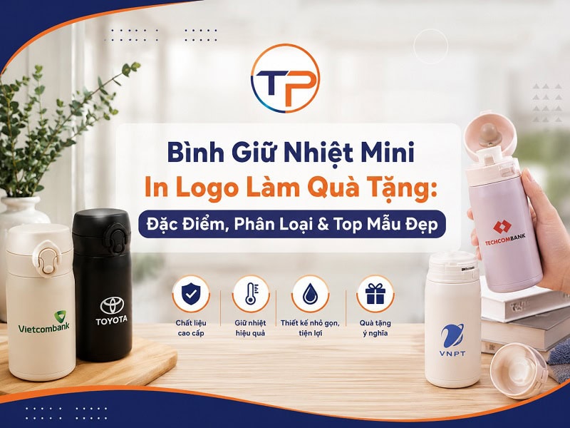 Bình Giữ Nhiệt Mini In Logo Làm Quà Tặng: Đặc Điểm, Phân Loại Và Top Mẫu Đẹp 17 Bình giũ nhiệt mini in logo