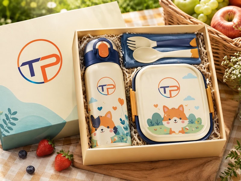 Top Quà Tặng Học Sinh Cấp 1, Cấp 2, Cấp 3 Ý Nghĩa, Thiết Thực 25 Binh nuoc va hop dung com