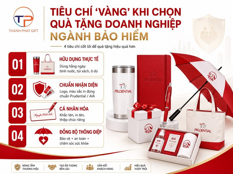 Gợi Ý Quà Tặng Doanh Nghiệp Công Ty Bảo Hiểm Prudential / Aia Ý Nghĩa 30 Chon qua tang cong ty bao hiem